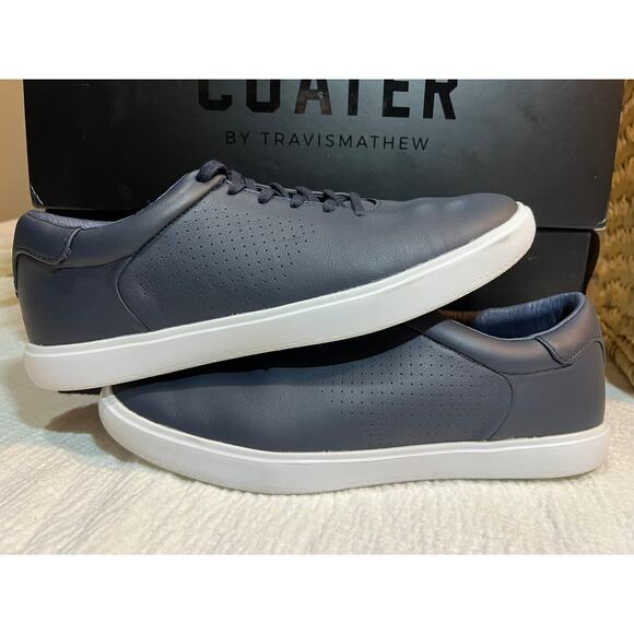 CUATER BY TRAVIS MATHEW - PHENOM LEATHER SHOE SIZE 9/EU 42 - Picture 8 of 9